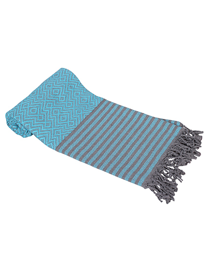 Aqua Blue, Grey