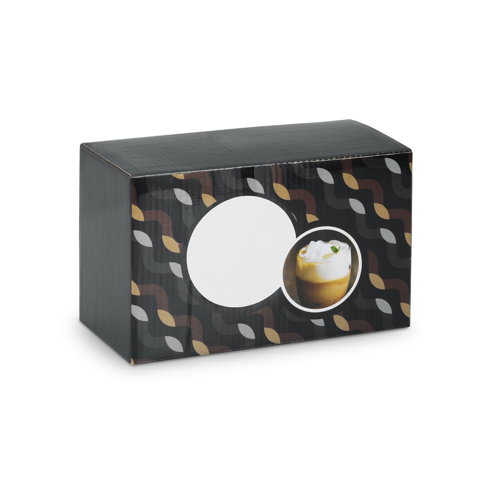 MACHIATO DUO. Set van 2 borosilicaatglas bekers