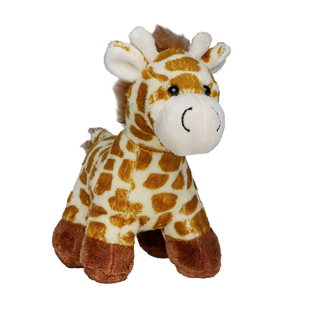 Pluche giraffe Carla - lichtbruin