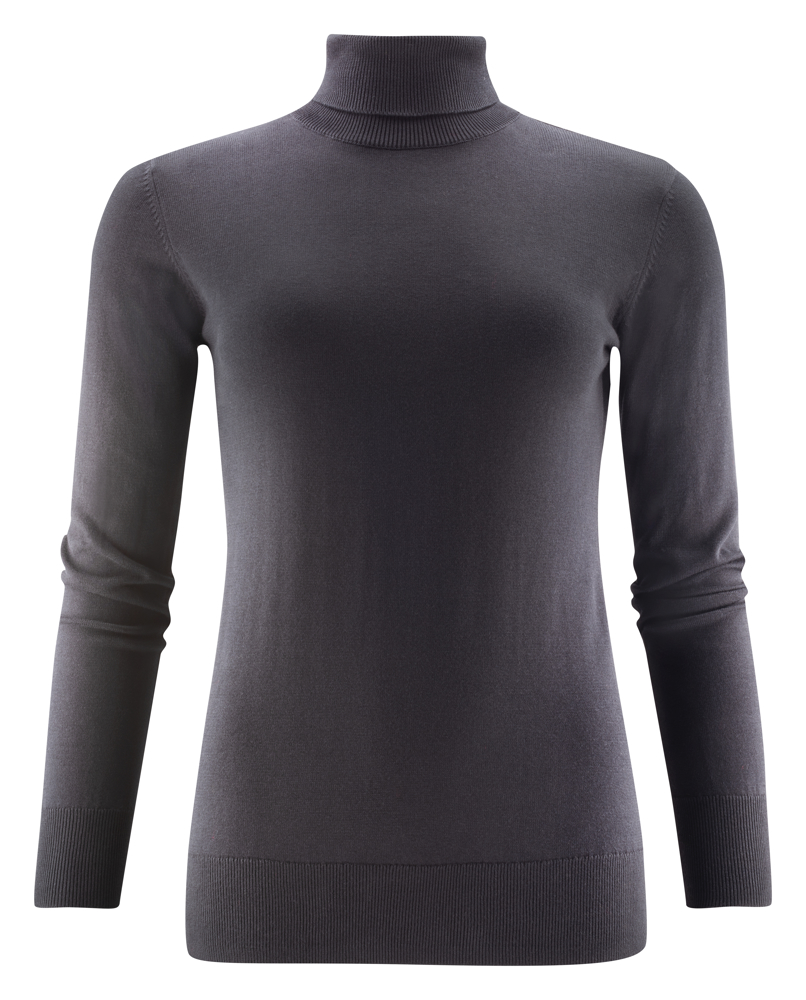 Ashland Turtle Gebreide Sweater Dames Zwart M
