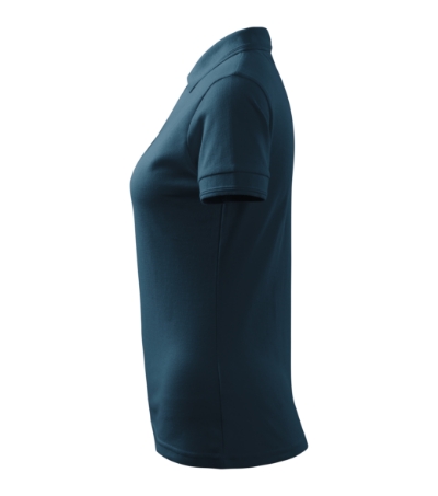 Poloshirt dames Pique Polo marineblauw