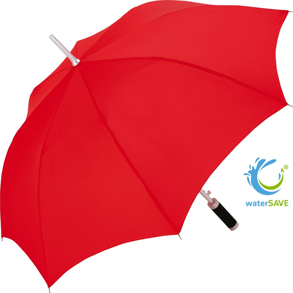 AC alu reguliere paraplu Windmatic® - rood wS
