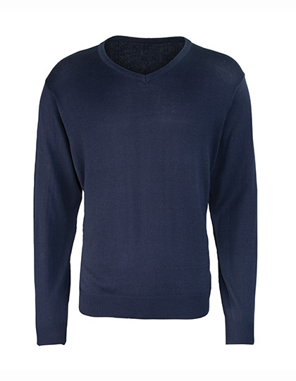 Premier Workwear - Men´s V-Neck Knitted Sweater
