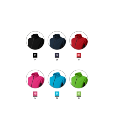Fleece kinderen Frosty rood