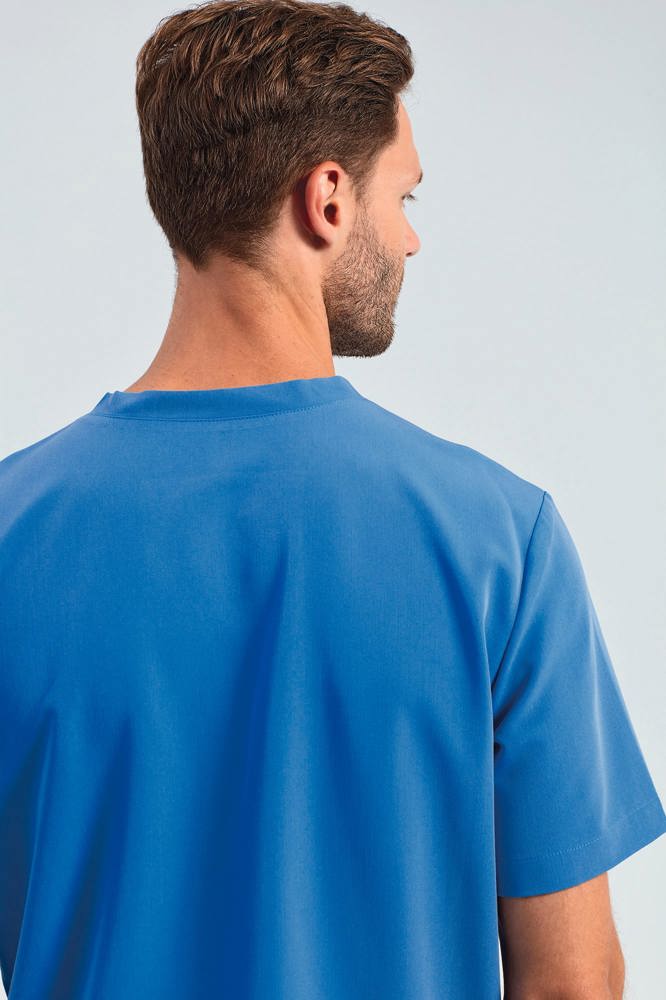 NN200 - Stretch tuniek met korte mouwen voor heren