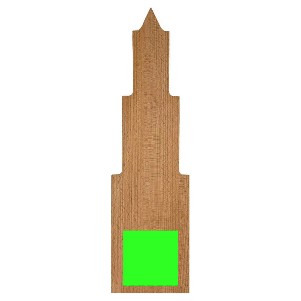Plank Domtoren beuken 39,5x11x1,6 cm