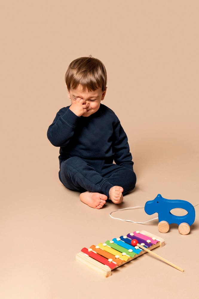 K835 - Ecologische baby sweater