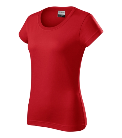 T-shirt dames Resist heavy rood