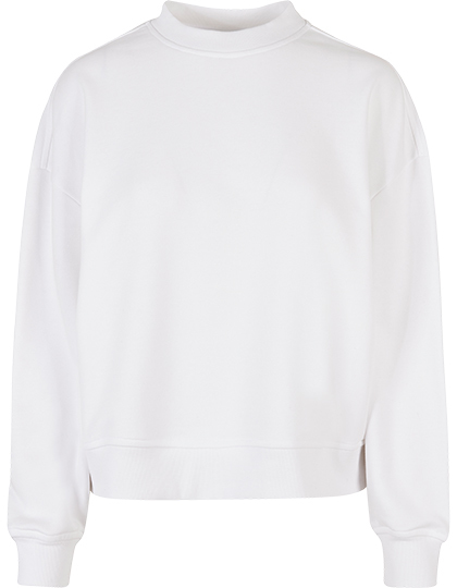 Build Your Brand - Ladies Oversized Crewneck Sweatshirt